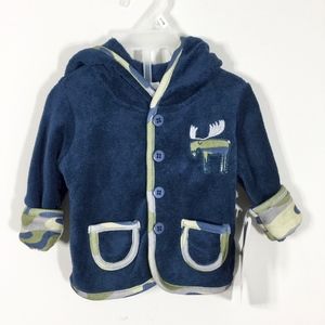 Little Beginnings Baby Boy Jacket & Bodysuit